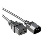 ACT Câble d'alimentation C14 vers C19 - Câble d'alimentation C19 Femelle vers fiche C14-0,5 m - IEC 60320 - pour Serveur et PDU - AK5438