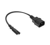 Act Câble d'alimentation C14 vers C7, 0,2 m, C14 mâle vers C7 Femelle Câble d'alimentation à 2 Broches Figure 8 - AK5248