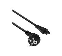 ACT - Câble d'alimentation - power CEE 7/7 (P) incliné pour IEC 60320 C5 - CA 230 V - 2.5 A - 2.5 m - noir, RAL 9011