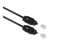 - Câble audio - SPDIF - TOSLINK mâle pour TOSLINK mâle - 1.2 m - noir