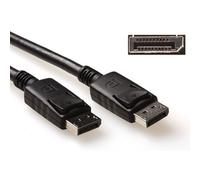 ACT Câble DisplayPort 1m, 4K@60Hz, câble DP vers connecteur DP 1.2 avec broche 20 DP_PWR, pour convertisseur - AK3978