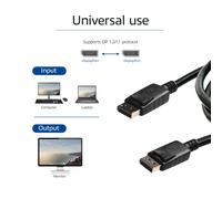ACT Câble DisplayPort 2m, 4K@60Hz, câble DP vers connecteur DP 1.2 avec broche 20 DP_PWR, pour convertisseur - AK3980