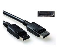 ACT Câble DisplayPort 50 cm, 4K @ 60 Hz, DP vers DP 1.2 mâle avec Broche 20 DP_PWR, pour convertisseur - AK3977