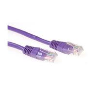 ACT Câbles patch CAT6 Mauve Length: 0.50 m