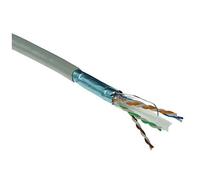 ACT Cat 6 F/UTP solid installation cable, PVC, CPR euroclass ECA, 24 AWG, grey 305 meter C6A F/UTP SOLID PVC ECA 305M (FS6103)