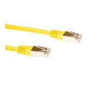 ACT CAT5E F/UTP LSZH Yellow 20 m.