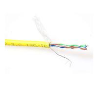 ACT Cat5E F/UTP Patch LSZH YELL 100 m.