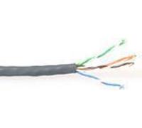 ACT CAT5E U/UTP PVC solid grey 100 m
