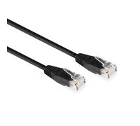 ACT CAT6 Câble LAN 10 mètres Ethernet, 10/100/1000/Mbit/s, RJ45, câble Ethernet U/UTP, 250 MHz, PoE, fils entièrement en cuivre, pour switch, routeur, panneau de brassage, TV, PC & ordinateur portable