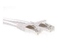 ACT CAT6A S/FTP Snagless Wh 3.00m