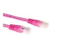 ACT CAT6A U/UTP Rose 1 m.