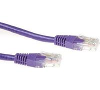 ACT CAT6A UTP 10m 10m Cat6a U/UTP (UTP) Violet Câble réseau (IB6610)
