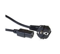 ACT CEE 7/7 - C13, 3.00m Noir 3 m CEE7/7 Coupleur C13