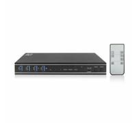 ACT Commutateur KVM 2 ports double HDMI 4K@60Hz, USB 3.2 Gen1 (USB 3.0)