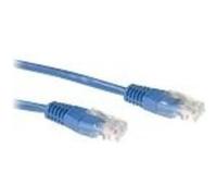 ACT - Cordon de raccordement - RJ-45 (M) pour RJ-45 (M) - 3 m - UTP - CAT 5e - bleu, RAL 5012 G
