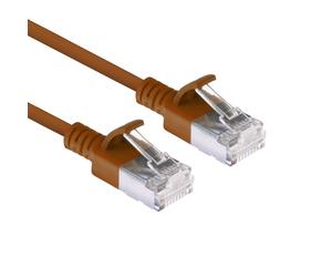 ACT DC7202 câble de réseau Marron 2 m Cat6a U/FTP (STP)