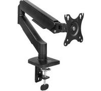Essentials - Kit de montage (bras articulé) - pour écran LCD / écran LCD incurvé - ressort à gaz - métal, plastique - noir - Taille d'écran : 17"-35"