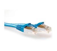 ACT FB6603 câble de réseau Bleu 3 m Cat6a S/FTP (S-STP)