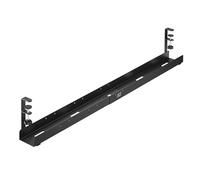ACT Goulotte de câbles Extensible pour Bureau sans perçage avec Support de Serrage, Gestion des câbles PC, bac à câbles, Rangement pour Poste de Travail - AC8376