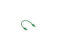 ACT Green 0.25 meter LSZH U/UTP CAT6 datacenter slimline patch cable with RJ45 connectors CAT6 U/UTP SLIMLINE GN 0.25M (DC9752)