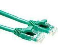ACT Green 2 mètres de câble patch U/UTP CAT5E niveau composant avec connecteurs RJ45