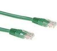 ACT Green 20 meter U/UTP CAT5E patch cable with RJ45 connectors. Cat5e u/utp vert 20.00m (IB5720)
