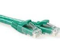 ACT Green 20 meter U/UTP CAT6A patch cable snagless with RJ45 connectors. Longueur du câble : 20 m Cat6a u/utp snagless gn 20.00m (IB2720)