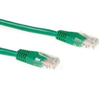 ACT Green 20 mètres de câble patch U/UTP CAT6 avec connecteurs RJ45