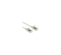 ACT Grey 0.25 meter LSZH U/FTP CAT6A datacenter slimline patch cable snagless with RJ45 connectors (DC7052)
