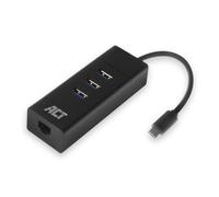 ACT AC6400 station d'accueil USB 3.2 Gen 1 (3.1 Gen 1) Type-C Noir