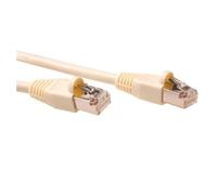 ACT IB7010 câble de réseau Ivoire 10 m Cat5e SF/UTP (S-FTP)