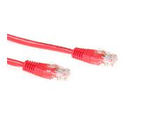 ACT IB8501 câble de réseau Rouge 1 m Cat6 U/UTP (UTP)