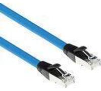 ACT Industrial 1.00 meter Profinet cable RJ45 male to RJ45 male, Superflex CAT6A SF/UTP TPE cable, shielded (SC4804)