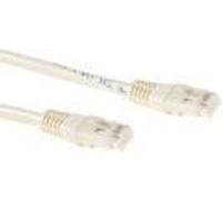 ACT Ivoire 20 mètres de câble patch U/UTP CAT6 avec connecteurs RJ45. Cat6 u/utp ivory 20.00m (IB8420)