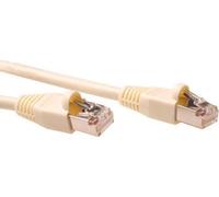 ACT Ivory 1.5 meter SF/UTP CAT5E patch cable snagless with RJ45 connectors CAT5E SF/UTP SNAGLESS IV 1.50M (IB7051)