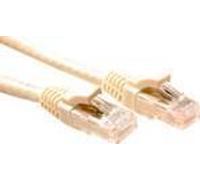 ACT Ivory 10 mètres U/UTP CAT5E câble patch niveau composant avec connecteurs RJ45