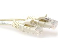 ACT Ivory 25 mètre U/UTP CAT6 patch cable snagless avec connecteurs RJ45. Cat6 u/utp snagless iv 25.00m (IS8425)