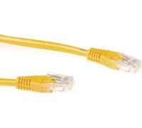 ACT Jaune 2 mètres de câble patch U/UTP CAT6A avec connecteurs RJ45
