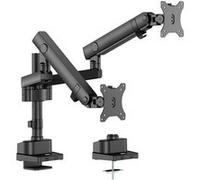 ACT - Kit de montage (bras pour moniteur) - pour 2 écrans LCD - plastique, acier - noir - Taille d'écran : 17"-35" Noir G