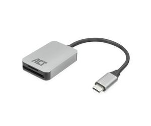 ACT Lecteur de Carte SD USB C, Prend en Charge USB C 3.0, Lecteur de Carte SD Universel, Micro SD, Lecteur de Carte USB Type C, SD 4.0 UHS-II - AC7056