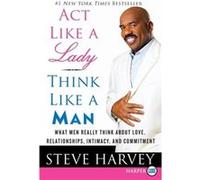 Act Like a Lady Think Like a Man Large Print by Steve Harvey Paperback Book Steve Harvey (Auteur)