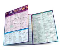 ACT Math Test Prep: A Quickstudy Laminated Reference Guide