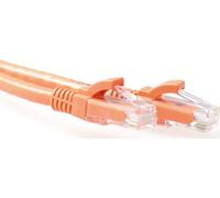 ACT Orange 7 meter U/UTP CAT6A patch cable snagless with RJ45 connectors