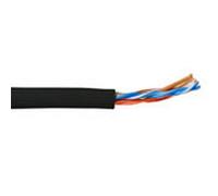 ACT Patch C5E U/UTP en PVC noir 305M.