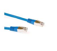 ACT Patchcord SSTP Category 6 PIMF, Blue 20.00M câble de réseau Bleu 20 m