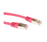 ACT Patchcord SSTP Category 6 PIMF, Red 15.00M câble de réseau Rouge 15 m