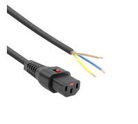ACT Powercord C13LOCK-OPEN 3 m