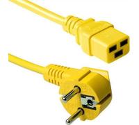 ACT Powercord connecteur de courant CEE7/7 mâle (angle)