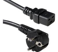 ACT Powercord connecteur de courant CEE7/7 mâle (angle)