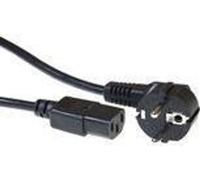 ACT Powercord connecteur secteur CEE 7/7 mâle (coudé)